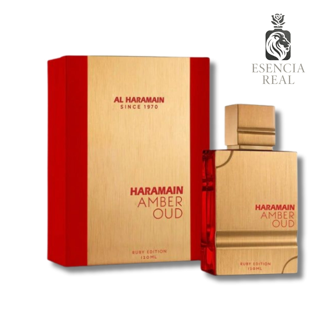 HARAMAIN AMBER OUD ROUGE EN CAJA